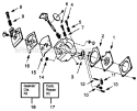Page A Diagram and Parts List for XT125KT  Weed Eater Trimmer